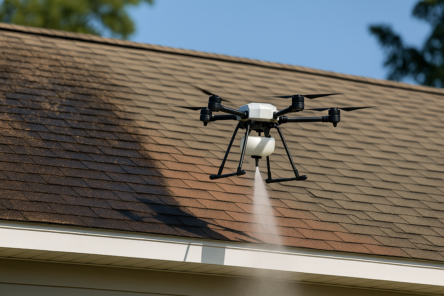 Realistic Drone Cleaning