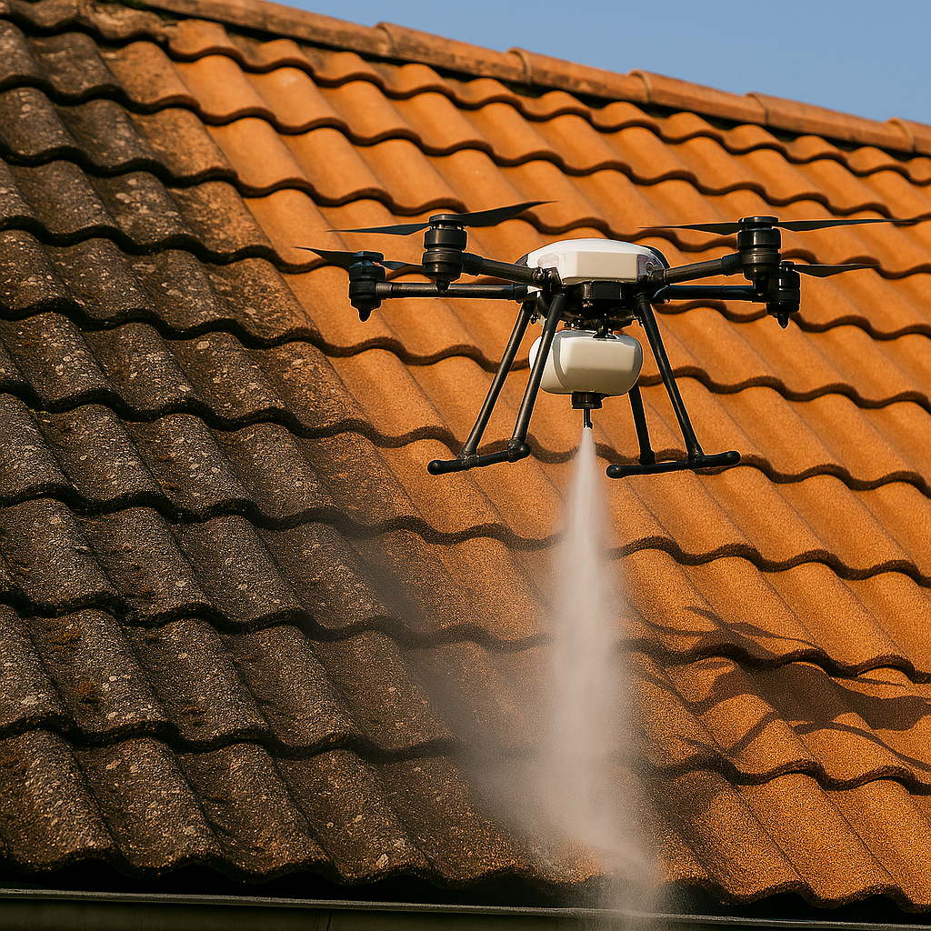 Advanced Drone Cleaning Technology